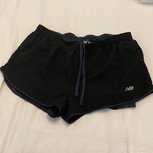 New balance black shorts